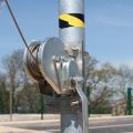 Treuil manuel à câble pour potence davit PAA et potence aluminium LEVO pour manutention de pompe 