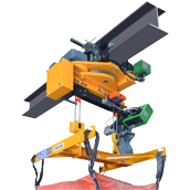 Motorized rotating system for lifting device