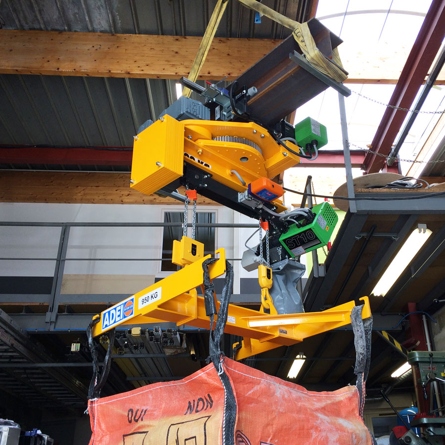 Custommade rotating hoist ADEI SAS